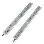 1 Pair of 22" Locking Drawer Slides Full Extension & Lock 150 lb Load Capacity