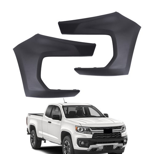 Plastic Front Bumper End Cap For Chevrolet Colorado 2021-2022 Left & Right 2pcs