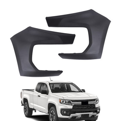 Plastic Front Bumper End Cap For Chevrolet Colorado 2021-2022 Left & Right 2pcs