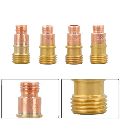 63PCS TIG Welding Fittings Accessories kit Nozzle Collets Body Gas Lens