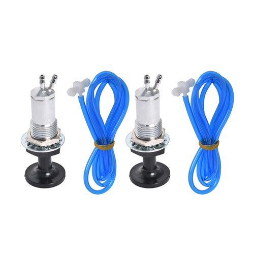 Pair Of Fuel Plunger Primer Pump Kit For Snowmobile Polaris Ski-Doo Yamaha