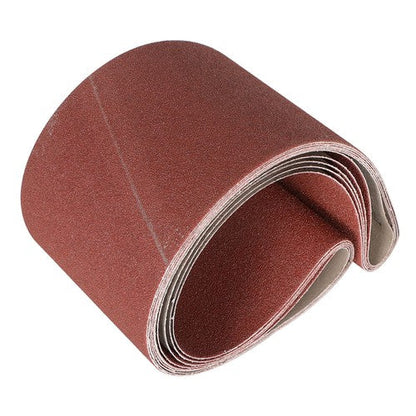 5PCS 6x48 in Sanding Belts 80 NEW Grit Belt Sander Sandpaper aluminum oxide