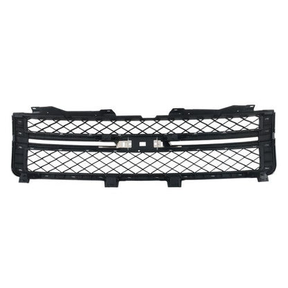Front Bumper Grille Black Chrome For Chevy Silverado 2500HD 3500 HD 2011-14
