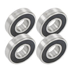 4Pcs 63/28-2RS Bearings 28×68×18mm Double Rubber Seals Deep Groove Ball Bearing