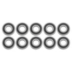 10Pcs 6306-2RS Deep Groove Ball Bearings 30mm Inner Dia 72mm OD 19mm Bore Sealed