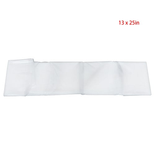 UV Resistant Polyethylene 13 × 25 FT Clear Greenhouse Plastic Sheeting - 6 mil