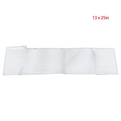 UV Resistant Polyethylene 13 × 25 FT Clear Greenhouse Plastic Sheeting - 6 mil