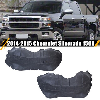cotton-lined Front Fender Liner For 2014-2015 Chevrolet Silverado 1500