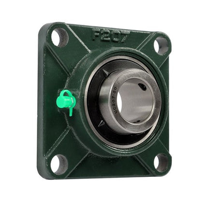 2 Pack UCF207-20 Flange Pillow Block Bearing, 1-1/4 inch Bore, Self-Alignment