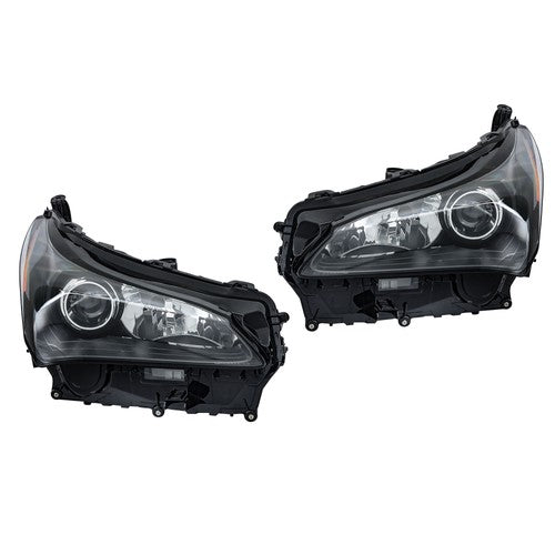 LED+Halogen w/Sport Pkg For 2015-2017 Lexus NX200t Headlights Passenger+Driver