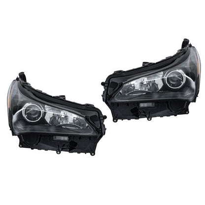 LED+Halogen w/Sport Pkg For 2015-2017 Lexus NX200t Headlights Passenger+Driver