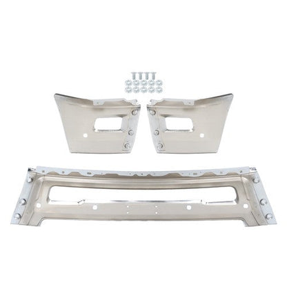 For RAM 2500 3500 2010-2018 Split Style Steel Front Bumper Face Bar Replacement