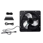 High Speed 1600RPM 900CFM 1.7m Power 12'' Shutter Wall-Mount Attic Exhaust Fan
