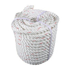 1"������������������120ft Double Braid Polyester Rope 3400lbs Breaking Strength Strong Pulling
