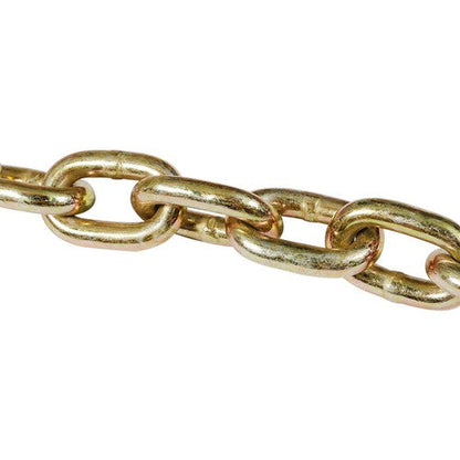 3/8" 20' G70 Tow Chain Tie Down Binder With Grade 70 Hooks New