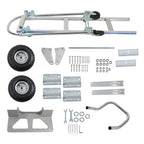 2 in 1 Design 1000 Lbs,Hand Trucks Heavy Duty Aluminum Dolly Cart