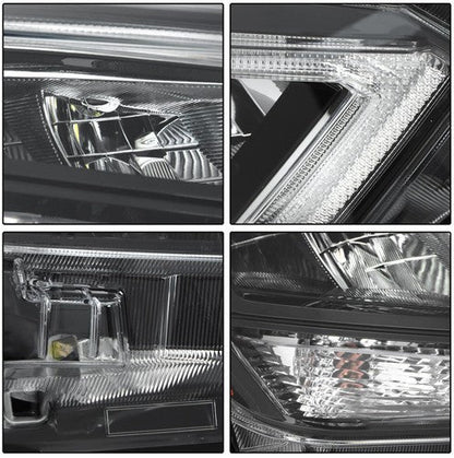 LED Clear Lens New For Nissan Versa S SR SV 2020-2021 Pair Headlight Replacement