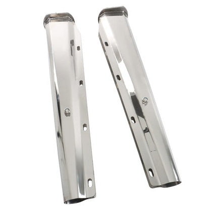 For Semi Truck 30"Straight Mud Flap Hanger Stainless Steel 1 1/8 Bolt Tapered US