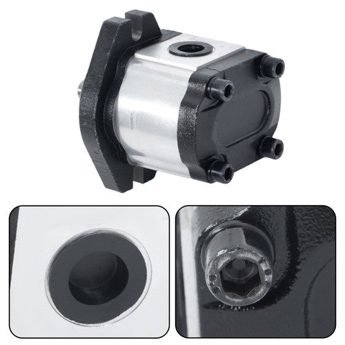 5/8" Keyed Shaft,Hydraulic Gear Pump 1-4 GPM SAE A-2 Bolts CCW Cast Iron Flange