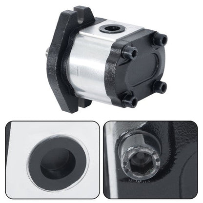 5/8" Keyed Shaft,Hydraulic Gear Pump 1-4 GPM SAE A-2 Bolts CCW Cast Iron Flange