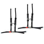 Pair Of 4 Point 2" Padded For Polaris RZR XP S 4 1000 Black Seat Belt Harness US
