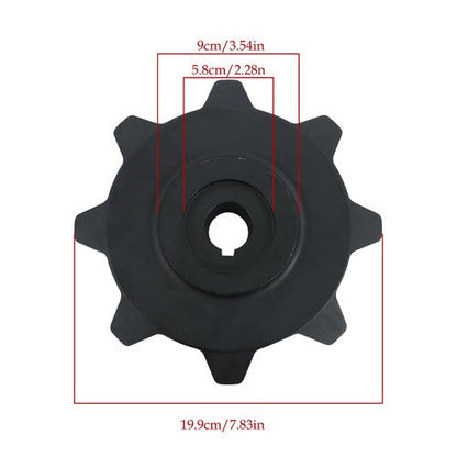Drive Sprocket For Bobcat MT52 Mini Skid Steer Loaders 1 Hole 8 Teeth 7107228