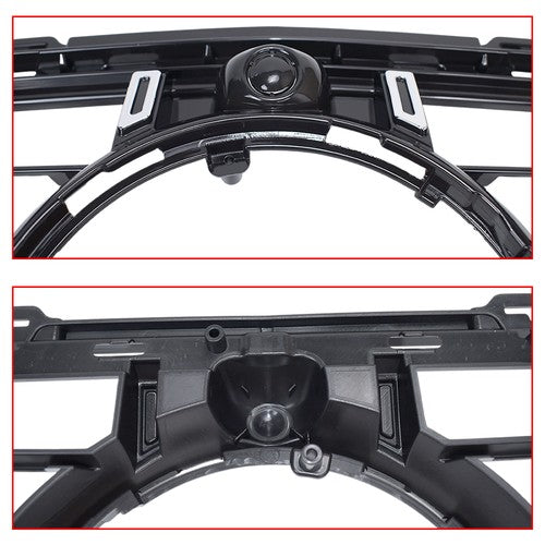 For Mercedes Benz C200 C300 W/AMG Line C43 AMG 2022+ Chrome Front Bumper Grille
