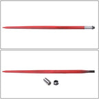 For Skid Steer Tractor Lift More 49" Hay Bale Spear 4500lb Capacity Quick Attach