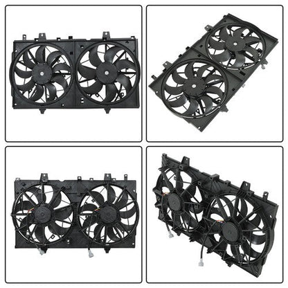 620-472 Radiator A/C Condenser Cooling Fan For Nissan Rogue/X-Trail 2014-2020