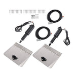 15001-101 9"x12" Standard Boat Trim Tab Kit 12V No Switch For 16-25 Foot Vessels