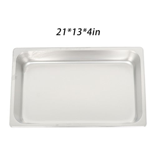 4 Inch Deep Restaurant Steam Table Pans 6 Pack Full Size Without Lid