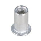 100 Pack 10-24 Aluminum Flange Nutserts Rivet Nut Rivnut Nutsert