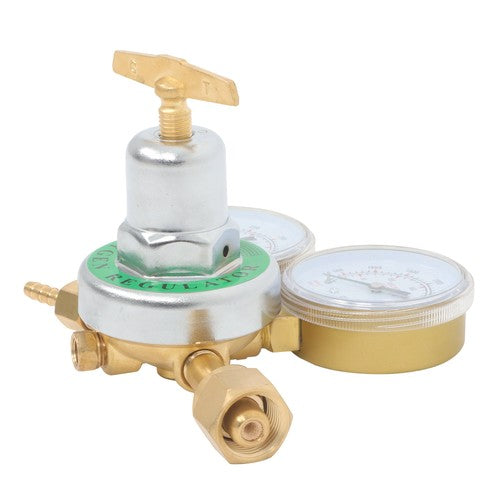 Brass Oxygen Regulator CGA540 Pressure Gauge Victor Type Solid Brass