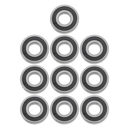 10Pcs 6306-2RS Deep Groove Ball Bearings 30mm Inner Dia 72mm OD 19mm Bore Sealed