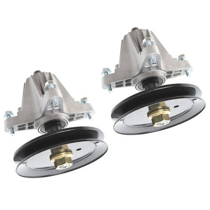 2 Pcs Spindle With Pulley Bolt For Troy Bilt Tb42 Pony Bronco Tb42 7-Speed