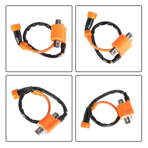 For Yamaha Warrior 350 YFM350X 1997-2001 ATV Ignition Coil CDI Spark Plug New