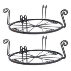 2 Pack Plant Stand For Flower Pot Heavy Duty Flower Pot Round Supports Rack