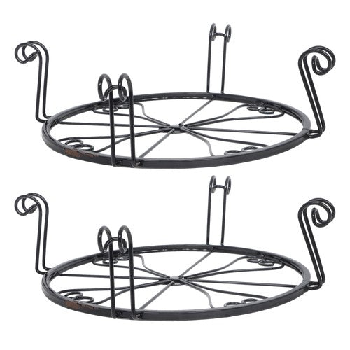 2 Pack Plant Stand For Flower Pot Heavy Duty Flower Pot Round Supports Rack