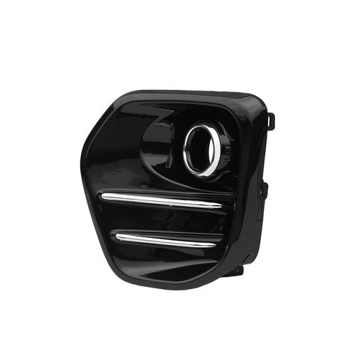 Fog Light Covers Bezels w/ Chrome Trim Pair for 2017-2019 for Kia Sportage EX