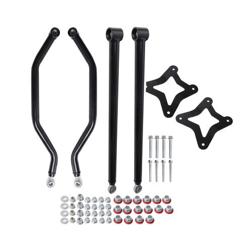 for Polaris RZR XP 1000 - Black High Clearance Boxed Rear Radius Arms US
