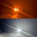 Full LED Front Fog Lights Lamp Double Light w/ Switch for 2024 for Subaru Crosstrek