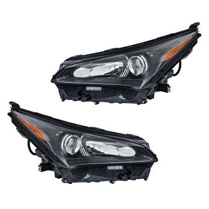 LED+Halogen w/Sport Pkg For 2015-2017 Lexus NX200t Headlights Passenger+Driver