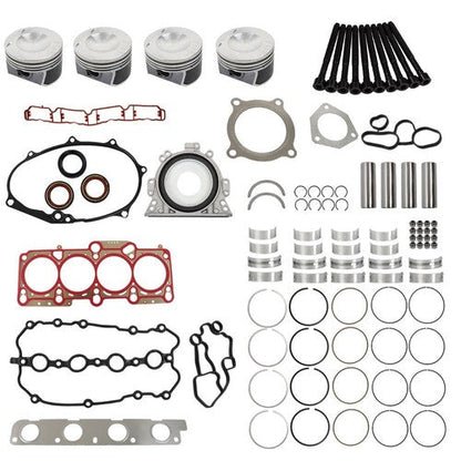 Engine Rebuild Overhaul Kit Pistons Seals For Audi A4 Quattro 2005-2008 TT 07-08