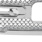 Front Grille Covers Grill Overlay Chrome for GMC Sierra 1500 SLT AT4 2019-2022