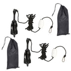 2-Pack Black Folding 7.05LB Fits For Grapnel Boat Kayak Marine Anchor Set