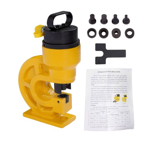 CH-60 Hydraulic Knockout Punch Hole Punching Machine 31T Max 10mm Thickness