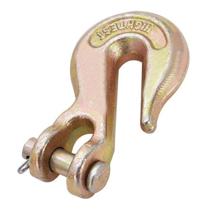 10 Pcs 5/16" Clevis Chain Grab Hook Wrecker Tow Chain Truck Trailer Tie