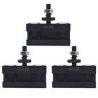 3Pcs BXA #1 Quick Change Turning & Facing Tool Post Holder 250-201 For Lathe