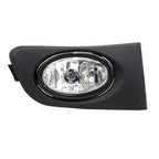 Fit 2001-2003 Honda Civic Front Bumper Fog lights Clear Lens Halogen Fog lamp