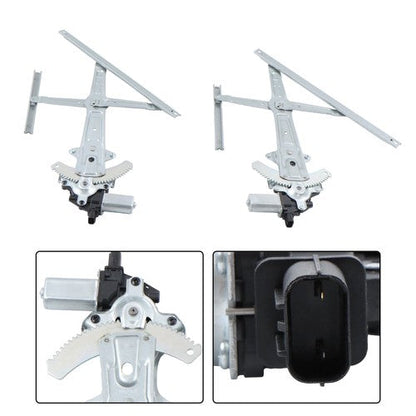 Front Window Regulators w/ 2 Pin Motor For Honda CR-V 2012-16 751-747 751-748